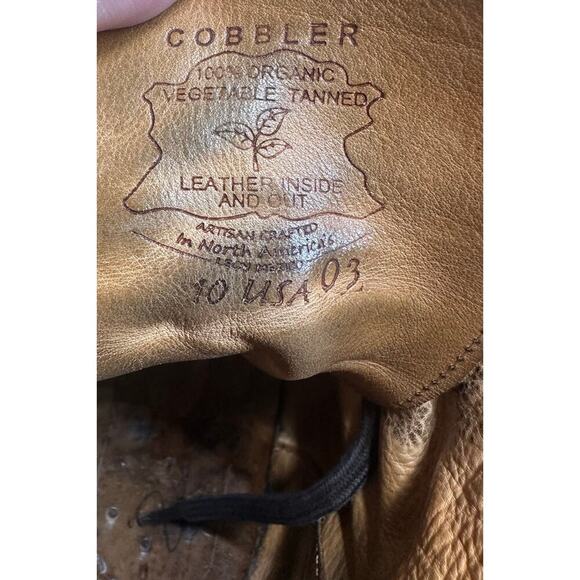 BED STU Protege Heavily Distressed Boots Rustic Tan Leather - Men’s Sz 10 - Picture 11 of 13